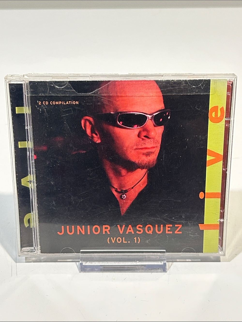 🤯5 for $20🤯 Junior Vasquez “Live Volume 1” CD [Dance House Trance Pop]